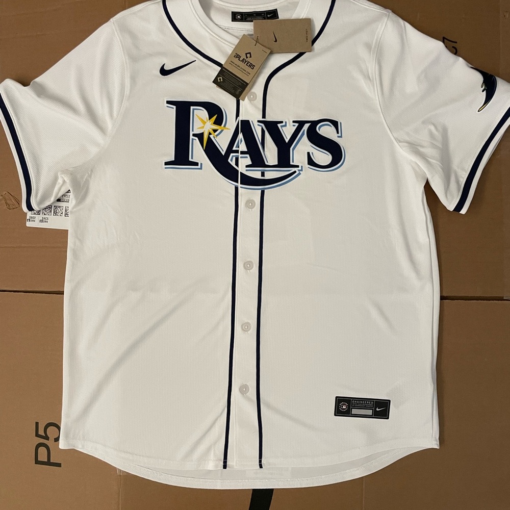 Nike Tampa Bay Rays White Jersey/Díaz